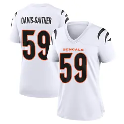 Nike Akeem Davis-Gaither Cincinnati Bengals Women's Game White Jersey