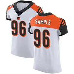 Nike Cam Sample Cincinnati Bengals Men's Elite White Vapor Untouchable Jersey