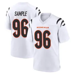 Nike Cam Sample Cincinnati Bengals Men's Game White Jersey