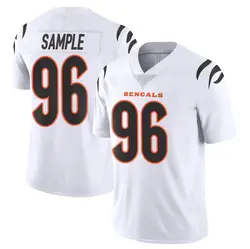 Nike Cam Sample Cincinnati Bengals Men's Limited White Vapor Untouchable Jersey