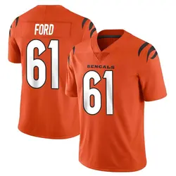 Nike Cody Ford Cincinnati Bengals Men's Limited Orange Vapor Untouchable Jersey