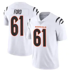 Nike Cody Ford Cincinnati Bengals Men's Limited White Vapor Untouchable Jersey