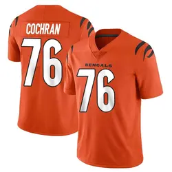 Nike Devin Cochran Cincinnati Bengals Men's Limited Orange Vapor Untouchable Jersey