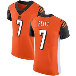 Nike Drew Plitt Cincinnati Bengals Men's Elite Orange Alternate Vapor Untouchable Jersey