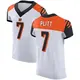 Nike Drew Plitt Cincinnati Bengals Men's Elite White Vapor Untouchable Jersey