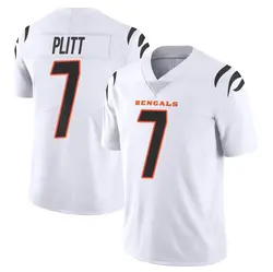 Nike Drew Plitt Cincinnati Bengals Men's Limited White Vapor Untouchable Jersey