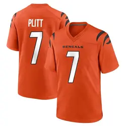 Nike Drew Plitt Cincinnati Bengals Youth Game Orange Jersey