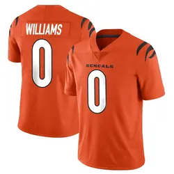 Nike Isaiah Williams Cincinnati Bengals Men's Limited Orange Vapor Untouchable Jersey