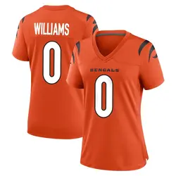 Nike Isaiah Williams Cincinnati Bengals Women's Game Orange Jersey