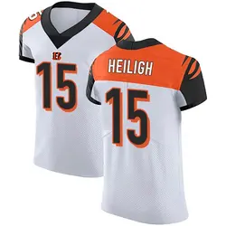 Nike Jaivon Heiligh Cincinnati Bengals Men's Elite White Vapor Untouchable Jersey