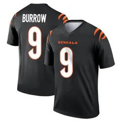 Nike Joe Burrow Cincinnati Bengals Men's Legend Black Jersey