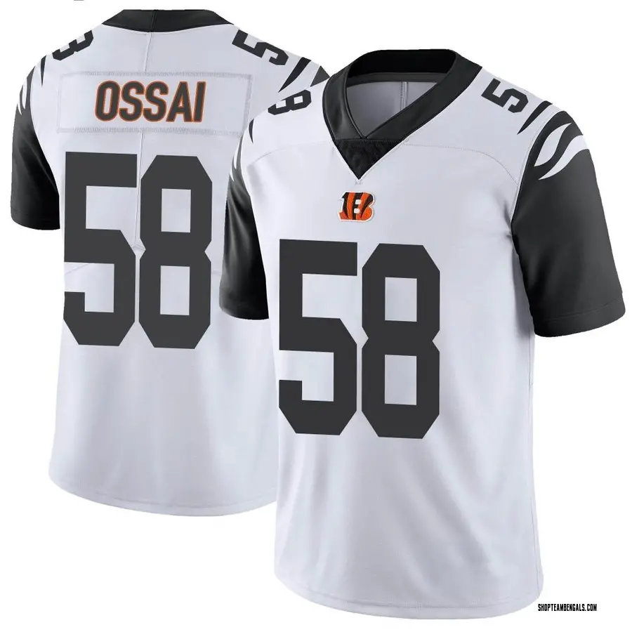 Men's Nike Joseph Ossai Black Cincinnati Bengals Game Jersey