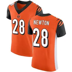 Nike Josh Newton Cincinnati Bengals Men's Elite Orange Alternate Vapor Untouchable Jersey