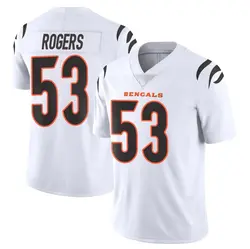 Nike Justin Rogers Cincinnati Bengals Youth Limited White Vapor Untouchable Jersey