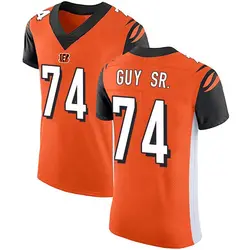 Nike Lawrence Guy Cincinnati Bengals Men's Elite Orange Alternate Vapor Untouchable Jersey