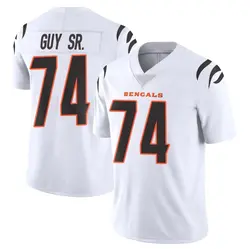 Nike Lawrence Guy Cincinnati Bengals Men's Limited White Vapor Untouchable Jersey