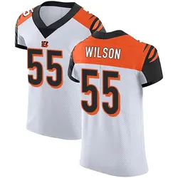 Nike Logan Wilson Cincinnati Bengals Men's Elite White Vapor Untouchable Jersey