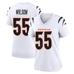 Nike Logan Wilson Cincinnati Bengals Women's Game White Jersey