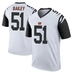 Markus Bailey 51 Cincinnati Bengals Super Bowl LVII Champions Youth Game  Jersey - White - Bluefink