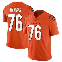 Nike Mike Daniels Cincinnati Bengals Men's Limited Orange Vapor Untouchable Jersey