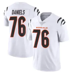 Nike Mike Daniels Cincinnati Bengals Men's Limited White Vapor Untouchable Jersey