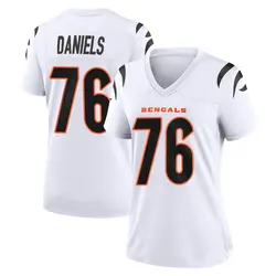 Nike Mike Daniels Cincinnati Bengals Women's Game White Jersey