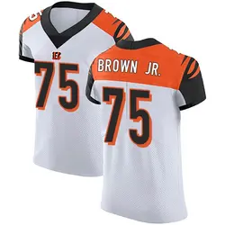 Nike Orlando Brown Jr. Cincinnati Bengals Men's Elite White Vapor Untouchable Jersey