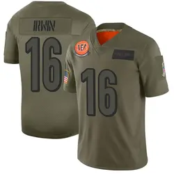 Trenton Irwin Cincinnati Bengals Youth Orange Name & Number Logo T