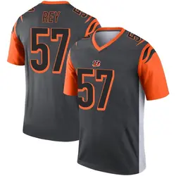 Nike Vincent Rey Cincinnati Bengals Men's Legend Silver Jersey