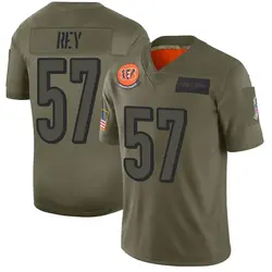 Nike Vincent Rey Cincinnati Bengals Men's Limited Camo 2019 Salute to Service Jersey