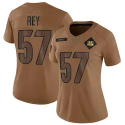 Nike Vincent Rey Cincinnati Bengals Women's Limited Brown 2023 Salute To Service Jersey